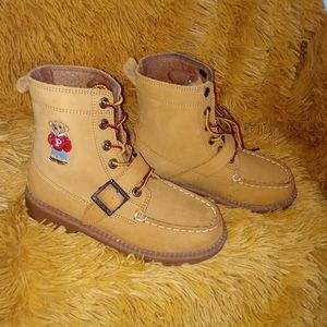Polo by Ralph Lauren Shoes | Polo Boots (Wheat Color) Nwot | Color: Tan | Size: 13b | Rachettsw's Closet